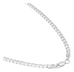 Cadena Plata 925 Cubana Maciza para Hombre 55cm - Imagen 3