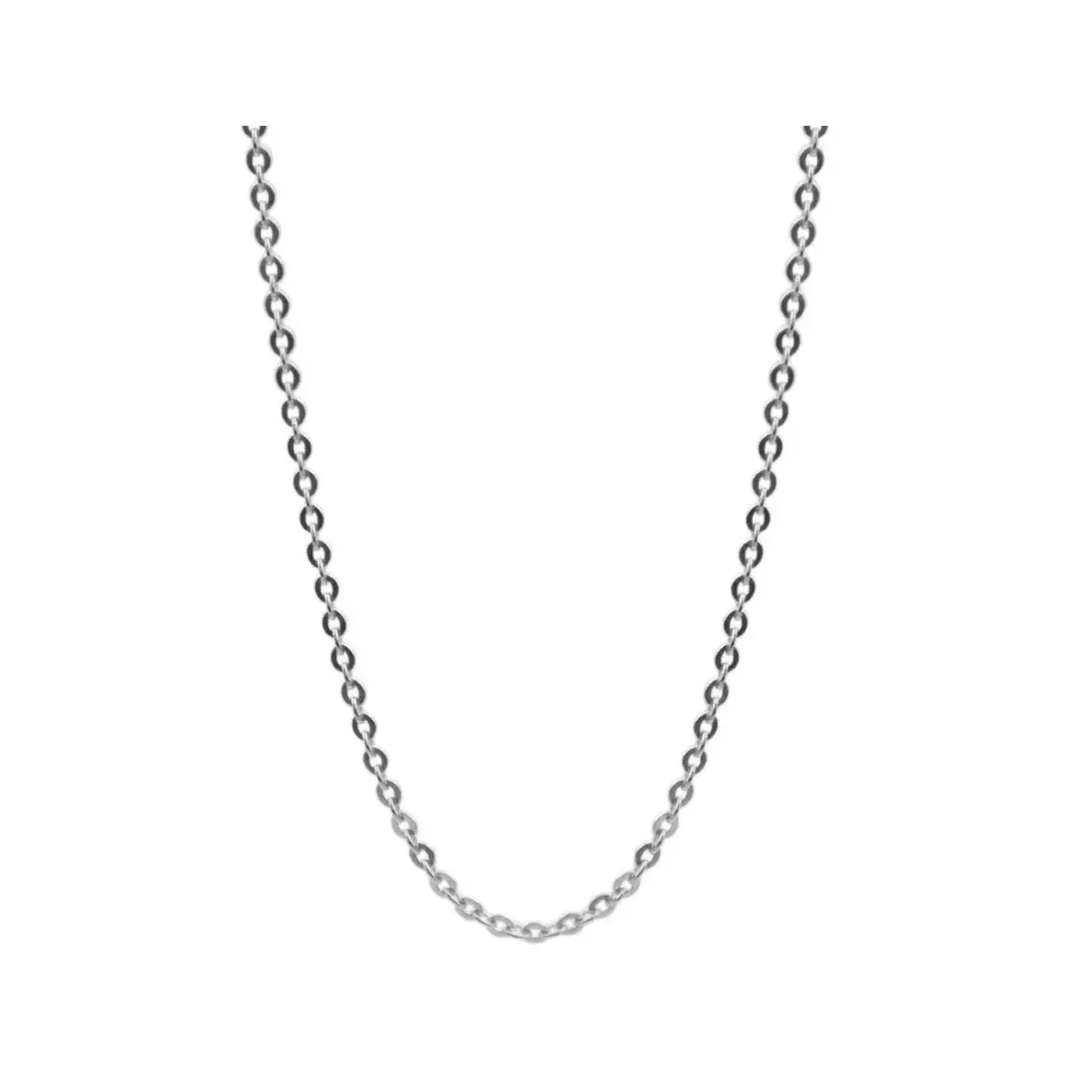 Cadena Plata 925 Diseño Ancla Delgada 45cm para Mujer - Imagen 3