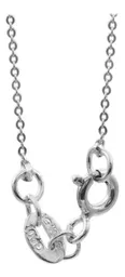 Cadena Plata 925 Diseño Ancla Delgada 45cm para Mujer - Imagen 4