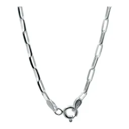 Cadena Plata 925 Eslabón Grande Estilo Italiano 45cm - Imagen 5