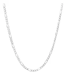 Cadena Plata .925 Figaro 3x1 Eslabones Para Hombre 70cm - Imagen 1