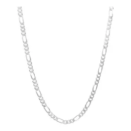 Cadena Plata 925 Figaro 3x1 para Hombre 45cm - Imagen 1