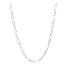 Cadena Plata 925 Figaro 3x1 para Hombre 55cm - Imagen 1
