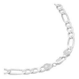 Cadena Plata 925 Figaro 3x1 para Hombre 55cm - Imagen 3