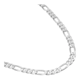 Cadena Plata 925 Figaro 3x1 para Hombre 60cm - Imagen 3