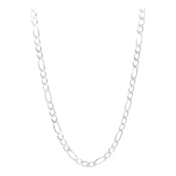Cadena Plata 925 Fígaro 3x1 para Hombre 65cm - Imagen 1