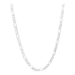 Cadena Plata .925 Figaro 3x1 Para Hombre 70cm Estilo Clásico - Imagen 1