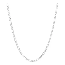 Cadena Plata 925 Figaro 3x1 para Hombre de 65 cm - Imagen 1