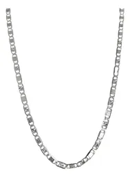 Cadena Plata 925 Marinera Diamantada 40cm - Imagen 2