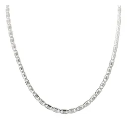Cadena Plata 925 Marinera Diamantada 55cm Unisex 2.5 - Imagen 2