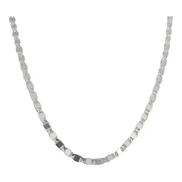 Cadena Plata 925 Marinera Lisa Hombre 50cm - Imagen 3