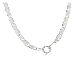 Cadena Plata 925 Marinera Lisa para Hombre Largo 60cm - Imagen 3