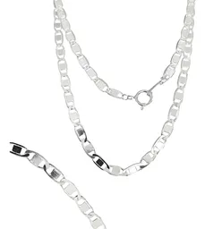 Cadena Plata 925 Marinera Maciza 5mm 65cm Hombre - Imagen 1