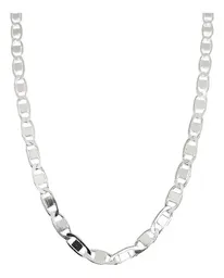 Cadena Plata 925 Marinera Maciza 5mm 65cm Hombre - Imagen 2