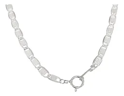 Cadena Plata 925 Marinera Maciza 5mm 65cm Hombre - Imagen 3