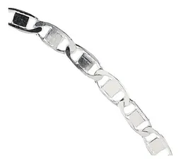 Cadena Plata 925 Marinera Maciza 5mm 65cm Hombre - Imagen 4