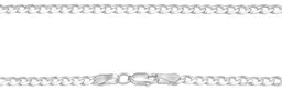 Cadena Plata 925 Tejido Cubano para Hombre 60 cm - Imagen 4