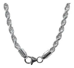Cadena Plata 925 Torsal Moderno 50 cm Unisex - Imagen 3