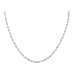 Cadena Plata 925 Torzal Espuma de Mar 50cm - Imagen 2