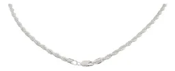 Cadena Plata 925 Torzal Espuma de Mar 50cm - Imagen 4