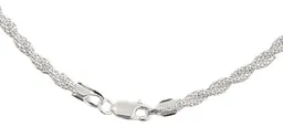 Cadena Plata 925 Torzal Espuma de Mar 50cm - Imagen 5