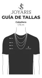 Cadena Plata Ley 925 Cubana Cerrada para Hombre 65cm - Imagen 4