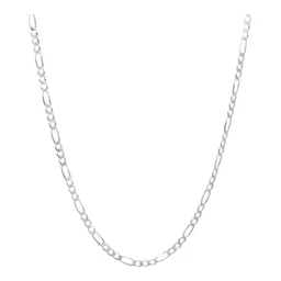 Cadena Plata Ley 925 Figaro 3x1 para Hombre 60cm - Imagen 1