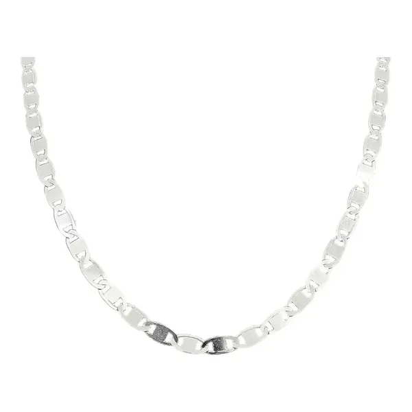 Cadena Plata Ley .925 Marinera 55cm para Hombre - Imagen 1