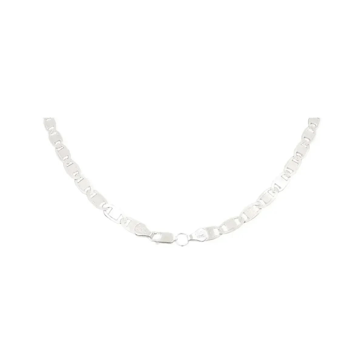 Cadena Plata Ley .925 Marinera 55cm para Hombre - Imagen 2