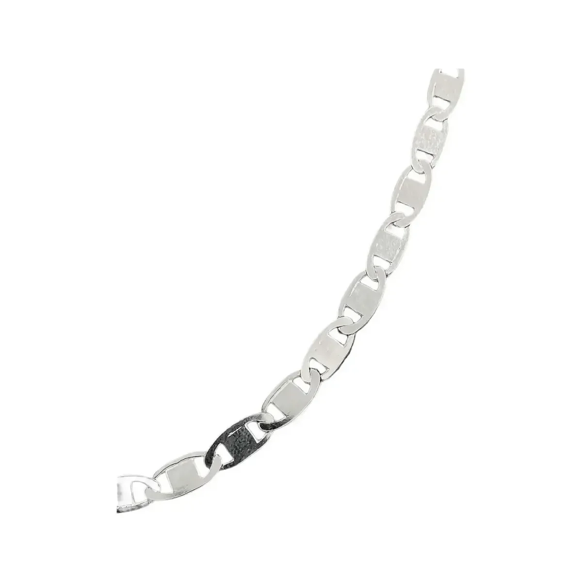 Cadena Plata Ley .925 Marinera 55cm para Hombre - Imagen 3
