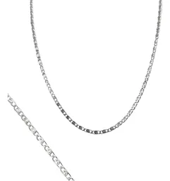 Cadena Plata Ley .925 Marinera Grabada 45 cm Unisex - Imagen 1