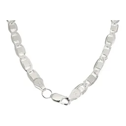 Cadena Plata Ley 925 Marinera Hombre Larga 70cm Duradera - Imagen 3
