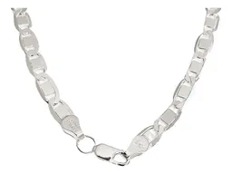 Cadena Plata Ley 925 Marinera Hombre Larga 70cm Duradera - Imagen 3