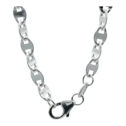 Cadena Plata Ley .925 Marinera Italiana 50cm para Hombre y Mujer - Imagen 4