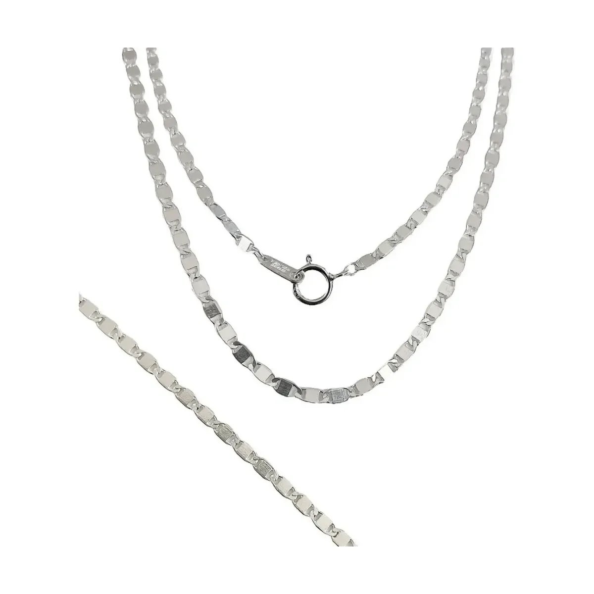 Cadena de Plata 925 Tipo Marinera para Hombre 55 cm - Joyaris joyería fina artesanal mexicana
