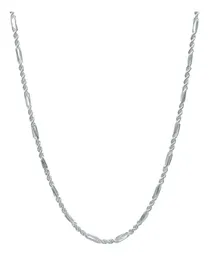 Cadena Torsal Figaro Plata .925 55cm - Imagen 1