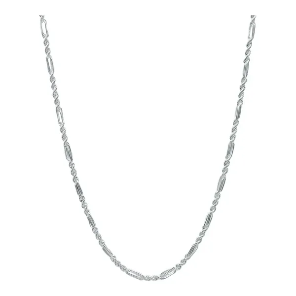 Cadena Torsal Figaro Plata .925 55cm - Imagen 1
