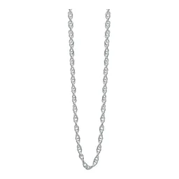 Cadena Torsal Italiana Plata Ley 925 para Dije Mujer 45cm - Imagen 2