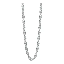 Cadena Torsal Italiana Plata Ley 925 para Dije Mujer 45cm - Imagen 3