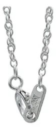 Cadena Torsal Italiana Plata Ley 925 para Dije Mujer 45cm - Imagen 4