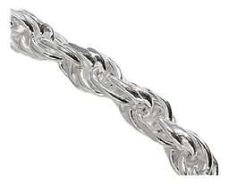 Cadena Torzal Gruesa Plata Ley .925 de 70cm para Hombre y Mujer - Imagen 4