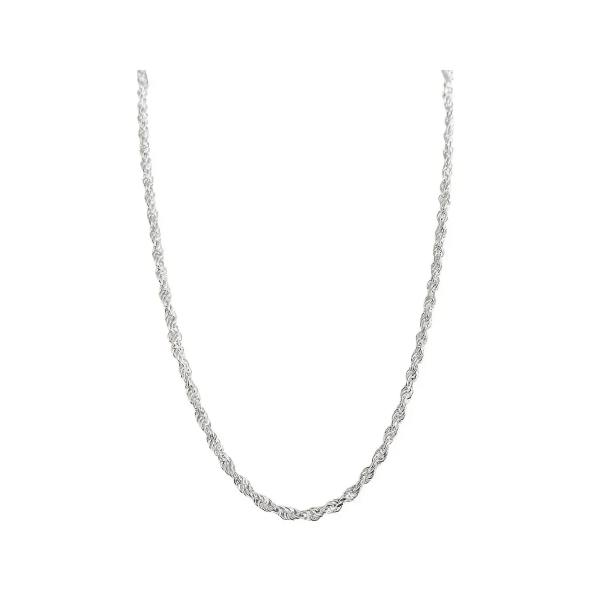 Cadena Torzal de Plata .925 50 cm - Imagen 2