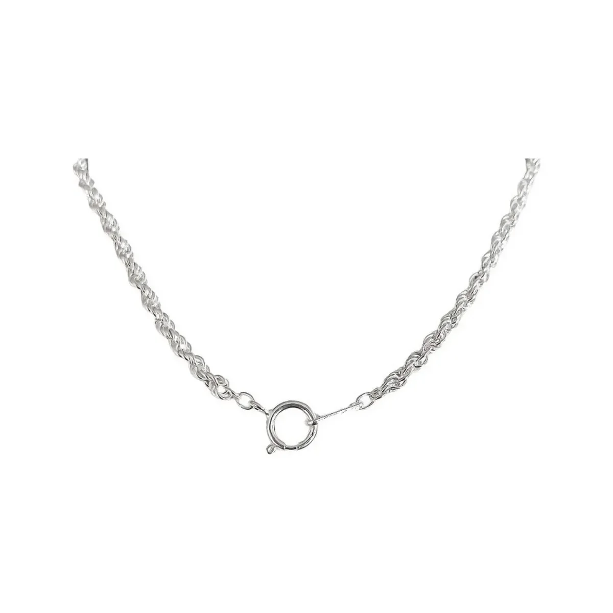 Cadena Torzal de Plata .925 50 cm - Imagen 3