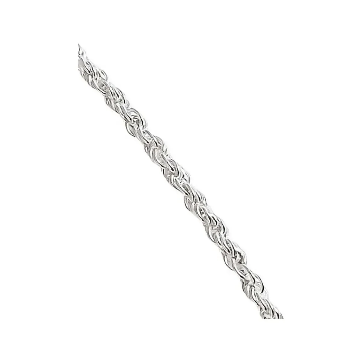 Cadena Torzal de Plata .925 50 cm - Imagen 4