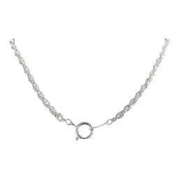 Cadena Torzal Plata 925 55cm Uso Diario Versátil Unisex - Imagen 3