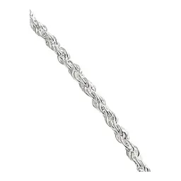Cadena Torzal Plata 925 55cm Uso Diario Versátil Unisex - Imagen 4