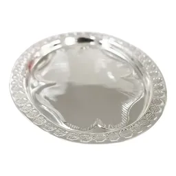 Charola Arras Matrimoniales Plata Ley 999 Pulida Artesanal - Imagen 3