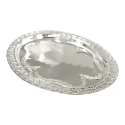 Charola Arras Matrimoniales Plata Ley 999 Pulida Artesanal - Imagen 5