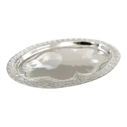 Charola Arras Matrimoniales Plata Ley 999 Pulida Artesanal - Imagen 6