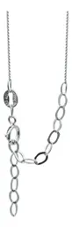 Collar de Plata 925 Diseño Corazones con Zirconia Blanca - Imagen 4